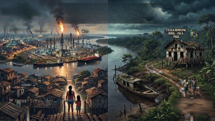 Riqueza nas estatísticas, abandono nas ruas: O paradoxo e o grito do interior do Amazonas