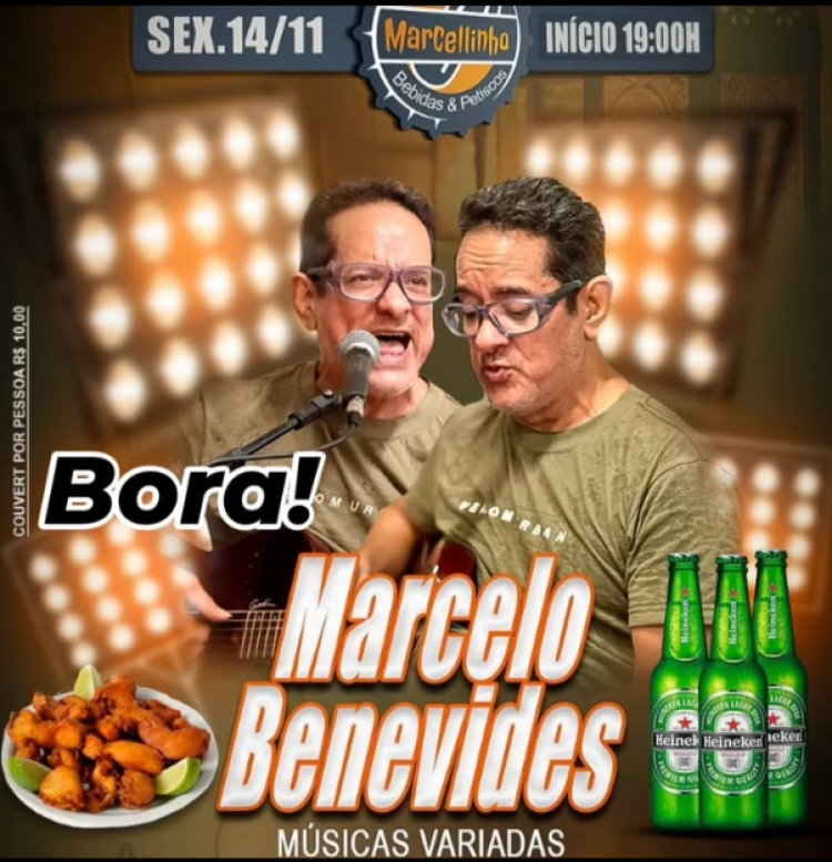 Marcelo Benevides e O MELHOR DA MUSICALIDADE!
