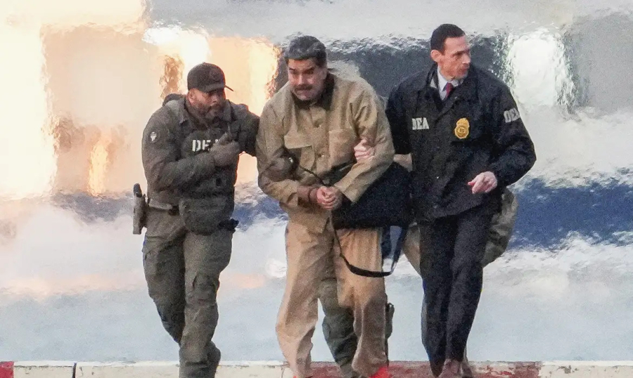 Maduro e sua mulher são levados para corte em Nova York