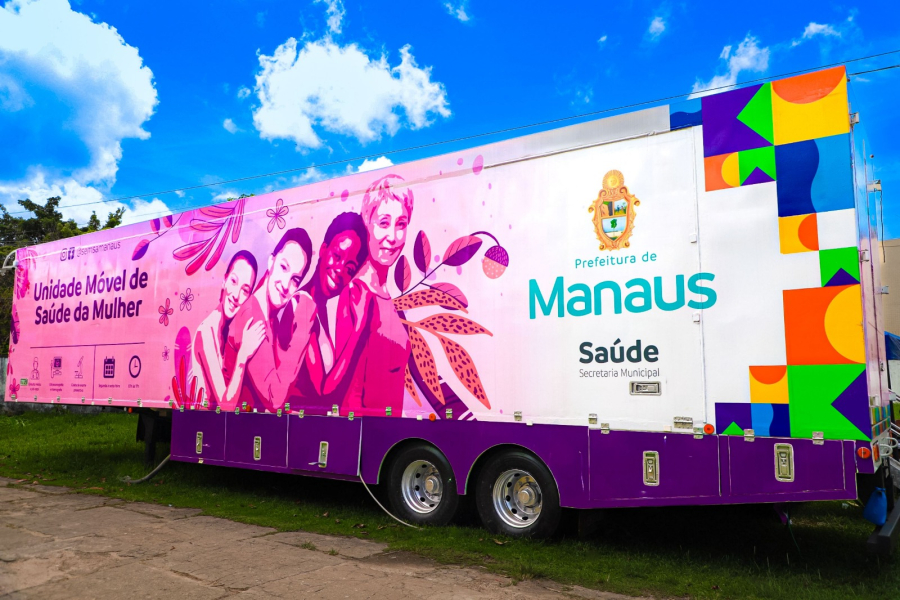 Prefeitura de Manaus informa locais de atendimento das Unidades Móveis de Saúde da Mulher