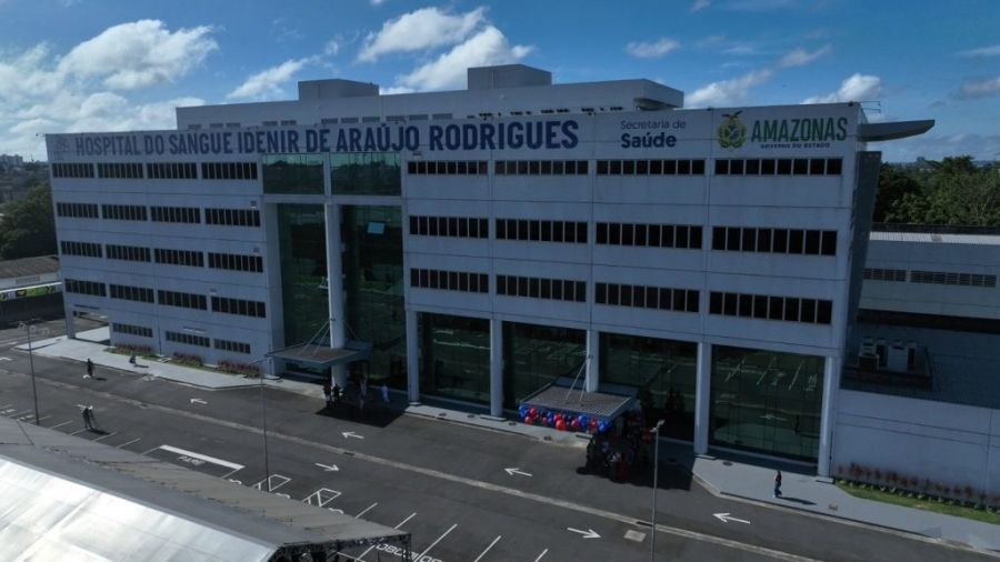 Amazonas inaugura Hospital do Sangue, nova referência para tratamento de doenças hematológicas