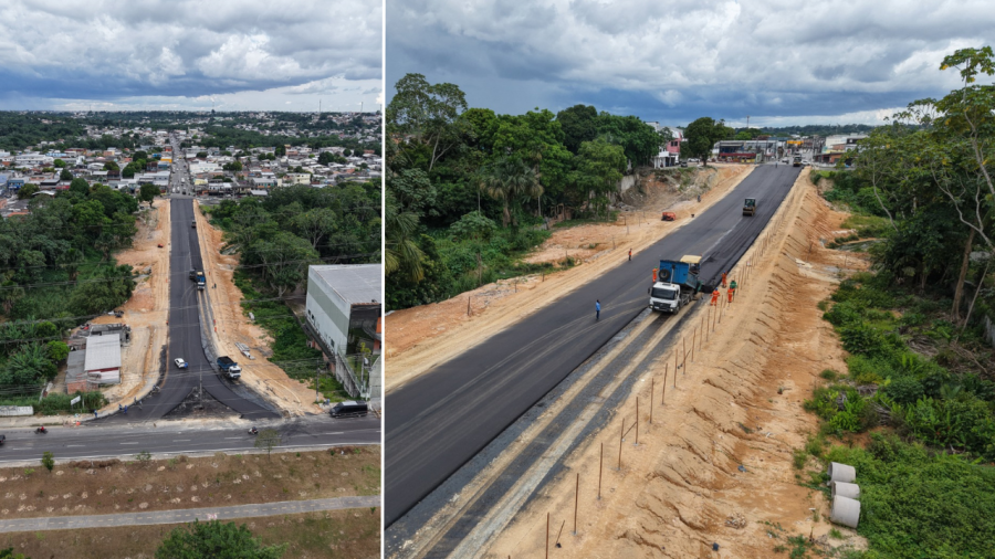 Prefeitura cria nova via na zona Norte de Manaus