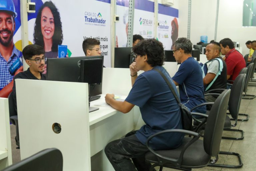 Sine Amazonas divulga 263 vagas de emprego para esta terça-feira