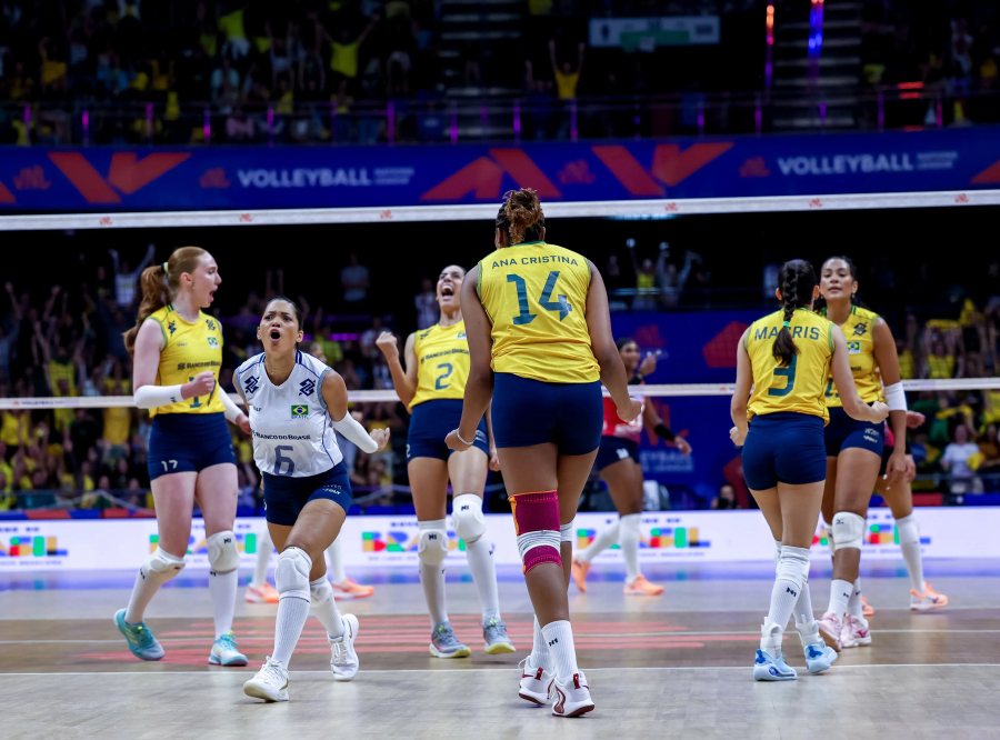 De virada, Brasil supera a República Dominicana na segunda partida em Brasília pela Liga das Nações Feminina 2026