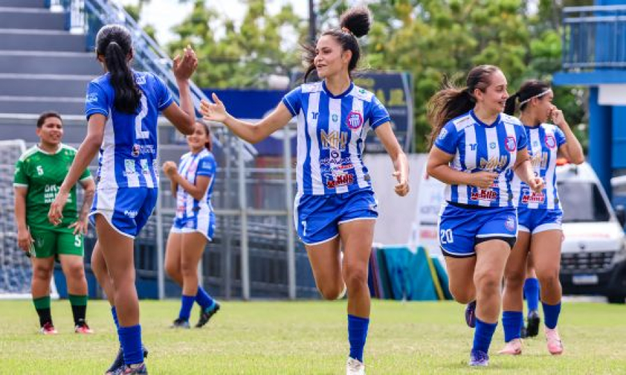 São Raimundo goleia Manaus por 6 a 1 pelo Barezinho Feminino