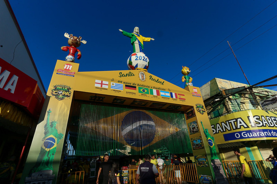 Festa nas Ruas da Copa une torcida e garante lazer para famílias manauaras