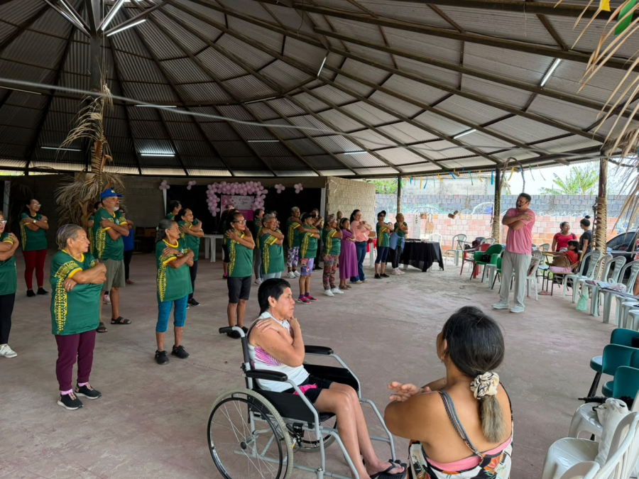 Semsa encerra “Semana do Envelhecer com Saúde” com ação voltada para idosos no Parque das Tribos