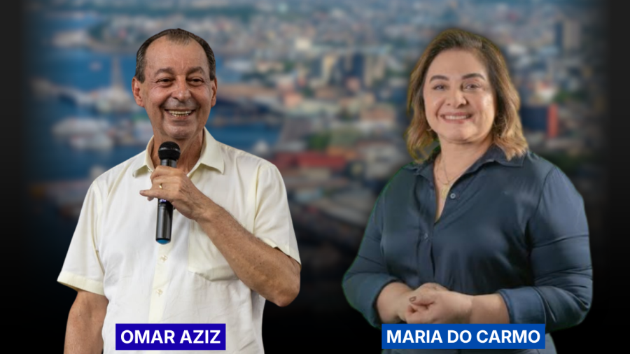 Omar Aziz e Professora Maria do Carmo disputam o segundo turno ao Governo do Amazonas