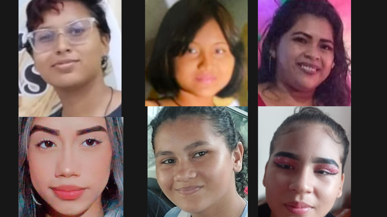 Polícia Civil do Amazonas divulga as imagens de seis pessoas que estão desaparecidas